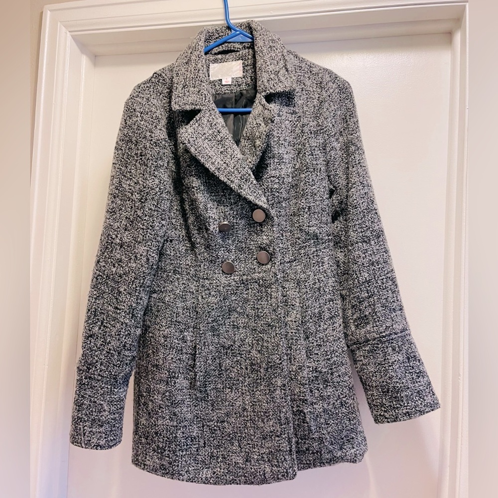 Gray + White Coat